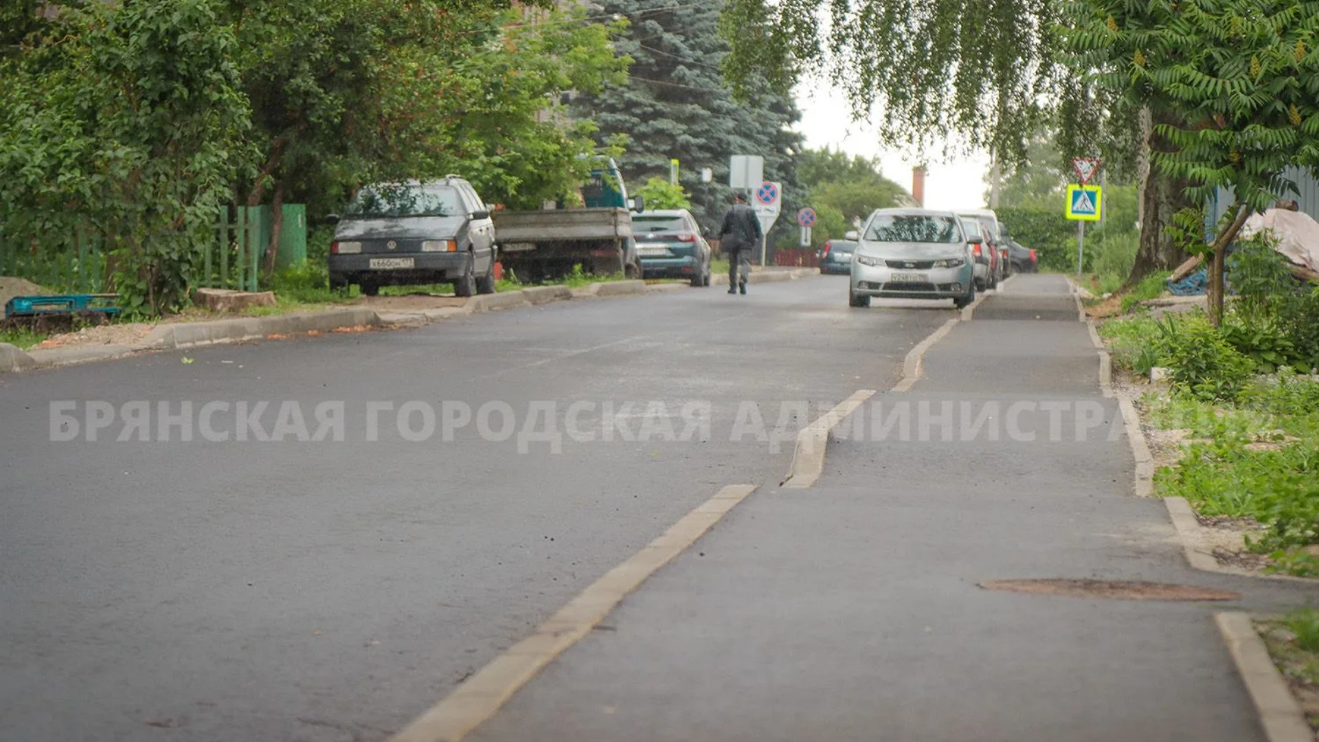 В Брянске по нацпроекту привели в порядок улицу Бондаренко за 13 млн рублей 