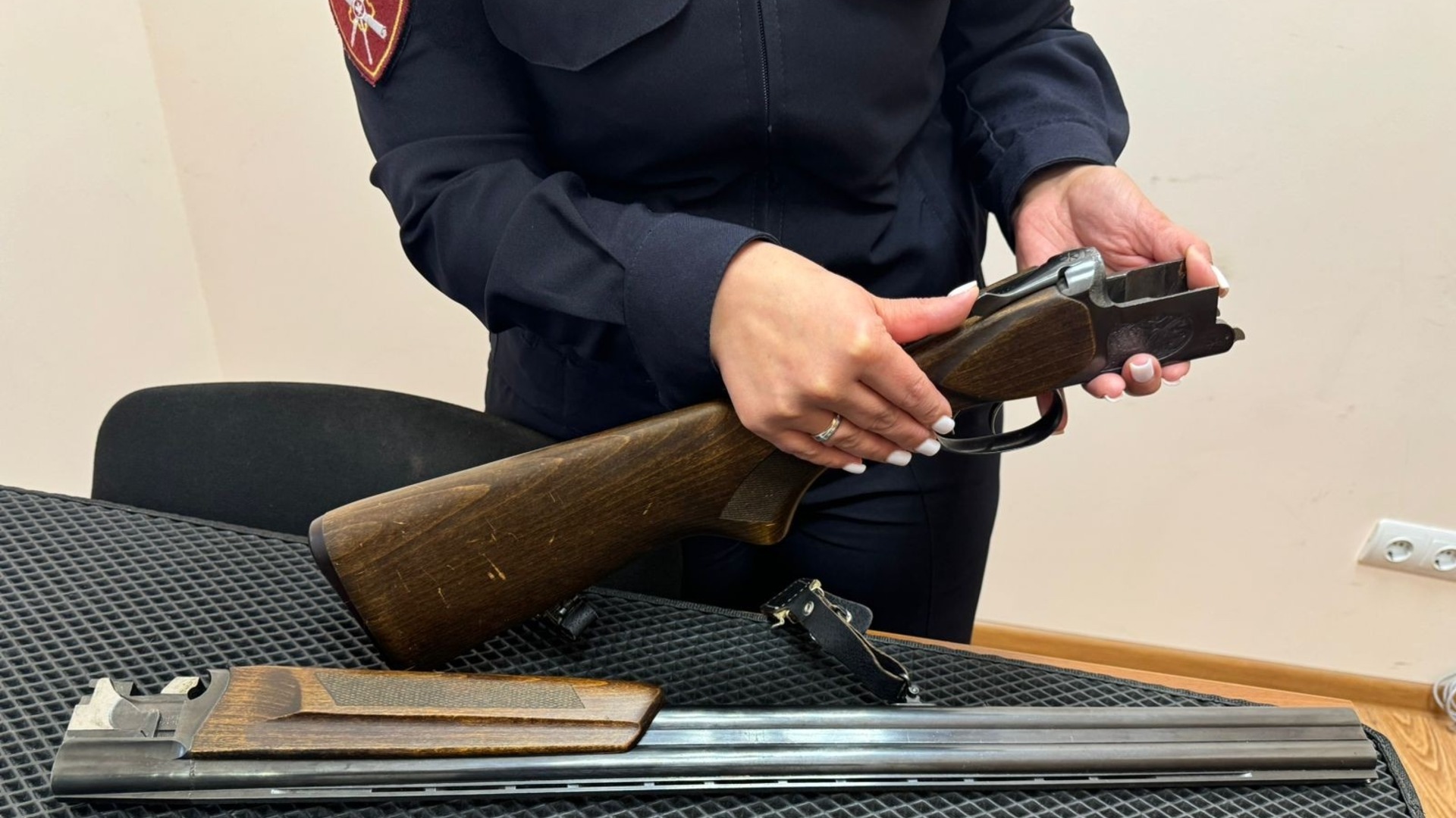 Брянские росгвардейцы напомнили о правилах хранения оружия
