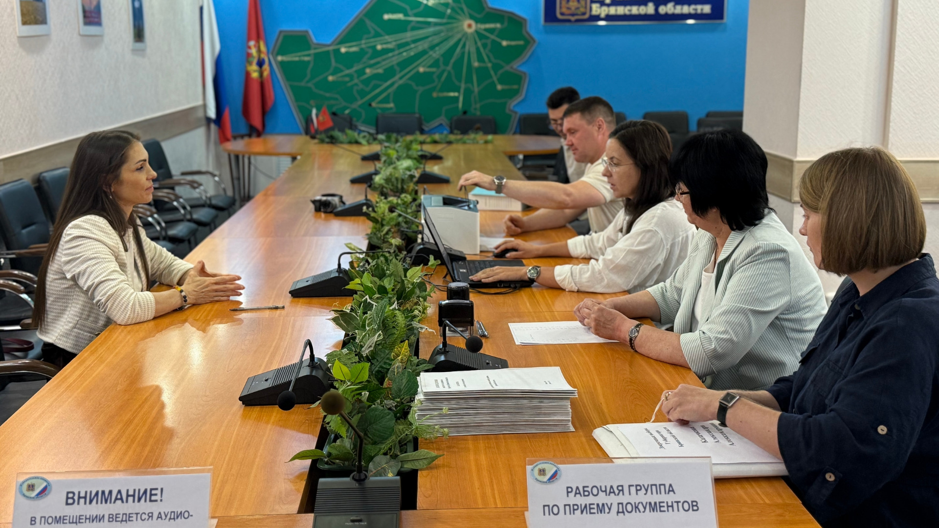Кандидат от "Новых людей" представила документы для регистрации в брянский избирком 