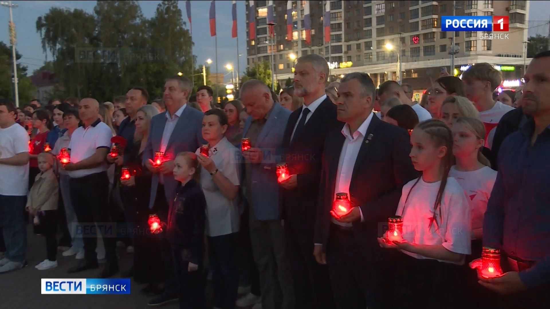 Брянщина почтила память павших в годы Великой Отечественной войны