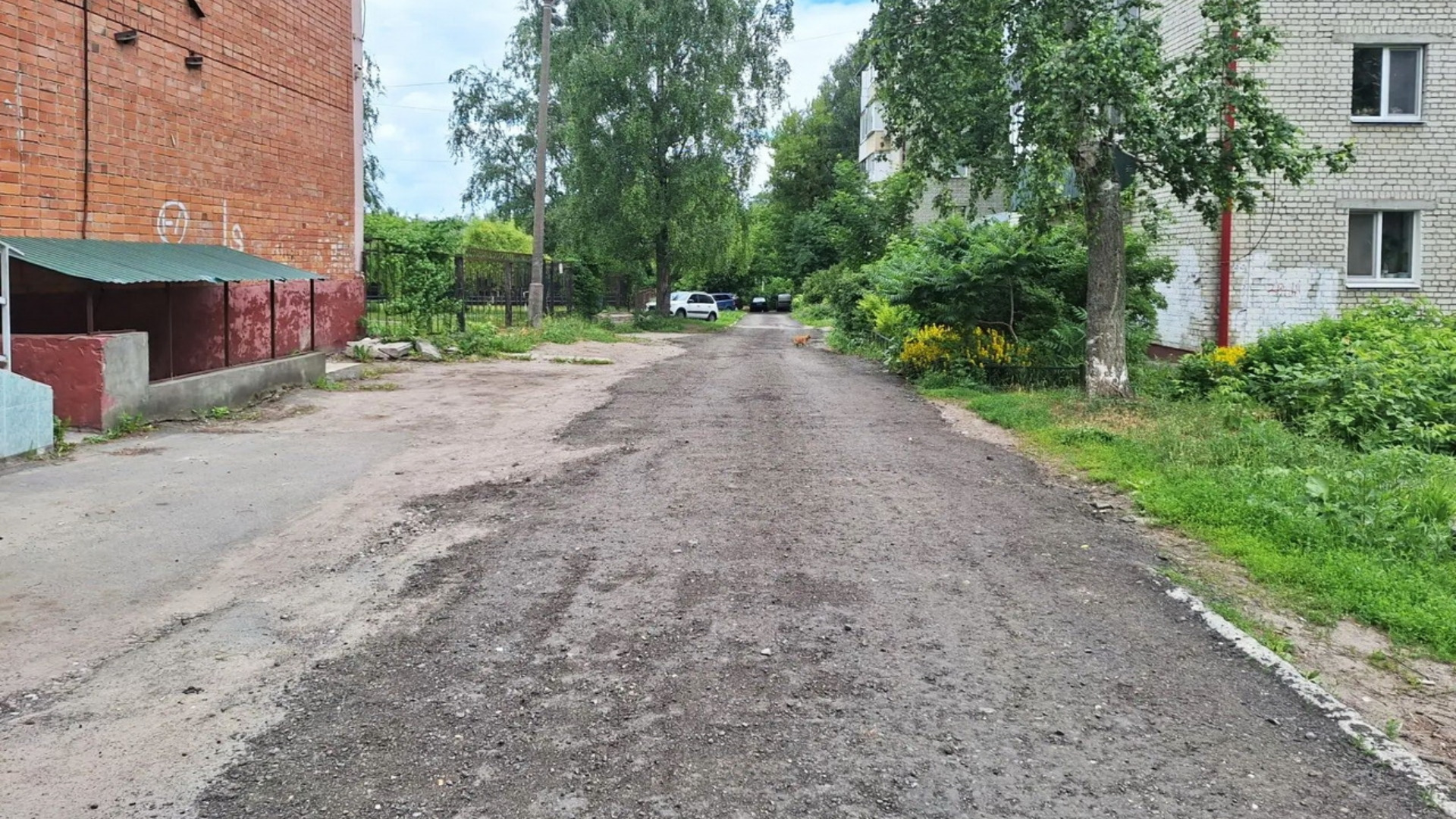В Советском районе при ремонте дорог использовано около 1,5 тонн асфальтобетонной крошки
