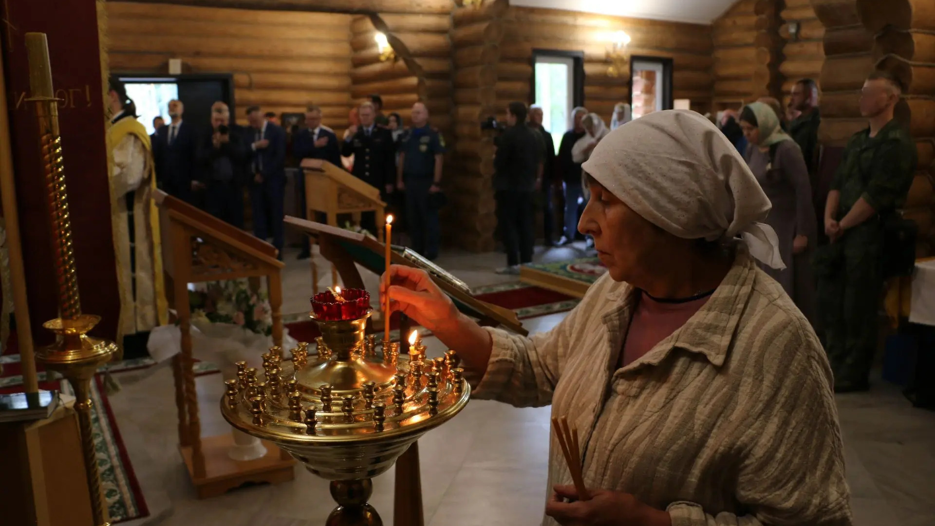 Храм Преподобного Серафима Саровского торжественно открыли в Брянской области