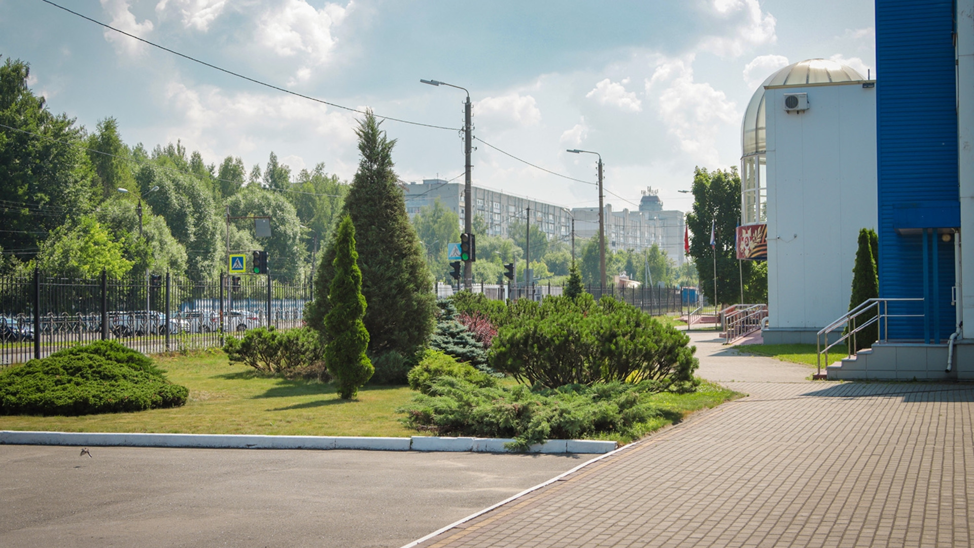 Директор спорткомплекса "Брянск" показал властям 15-летние аллеи в рамках городского конкурса