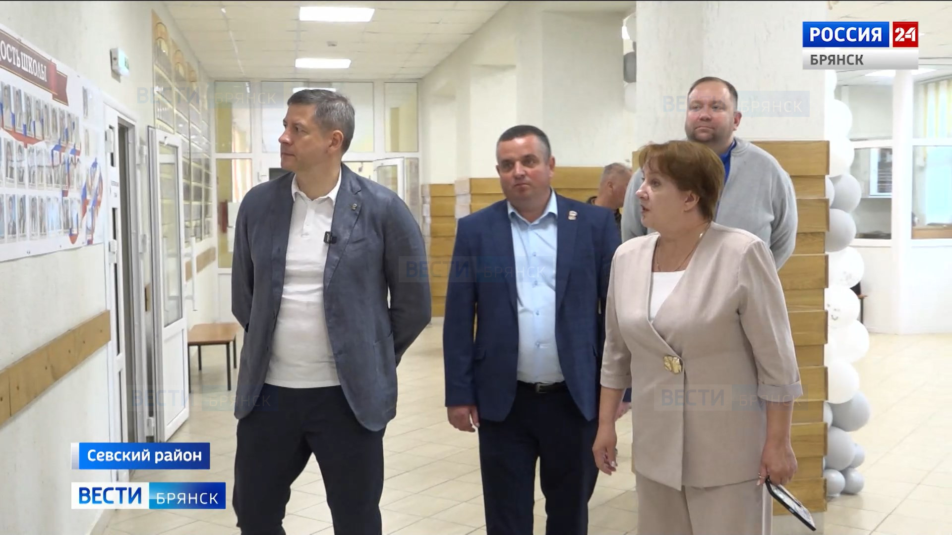 Егор Ковальчук с рабочими поездками побывал в Севском и Комаричском районах