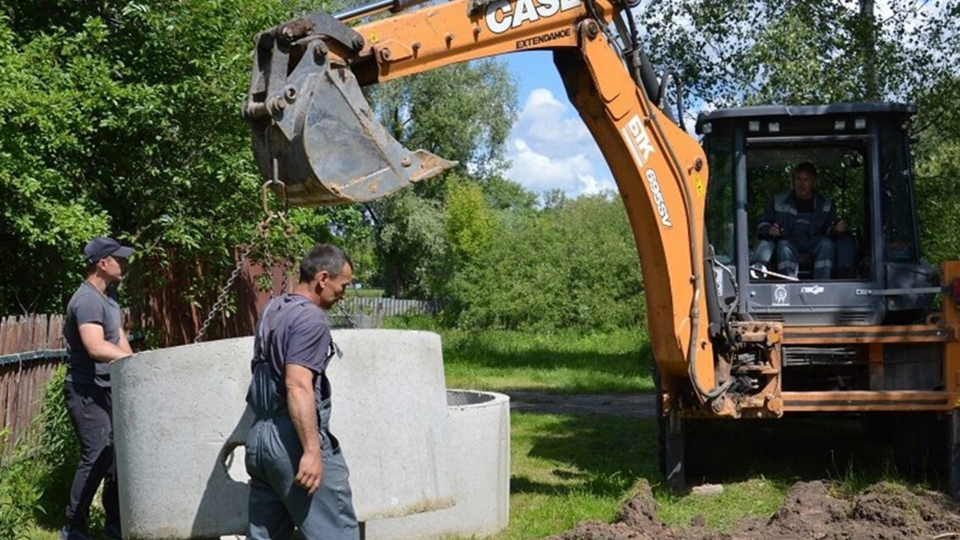 В Брянской области модернизируют водопровод в Гордеевском районе