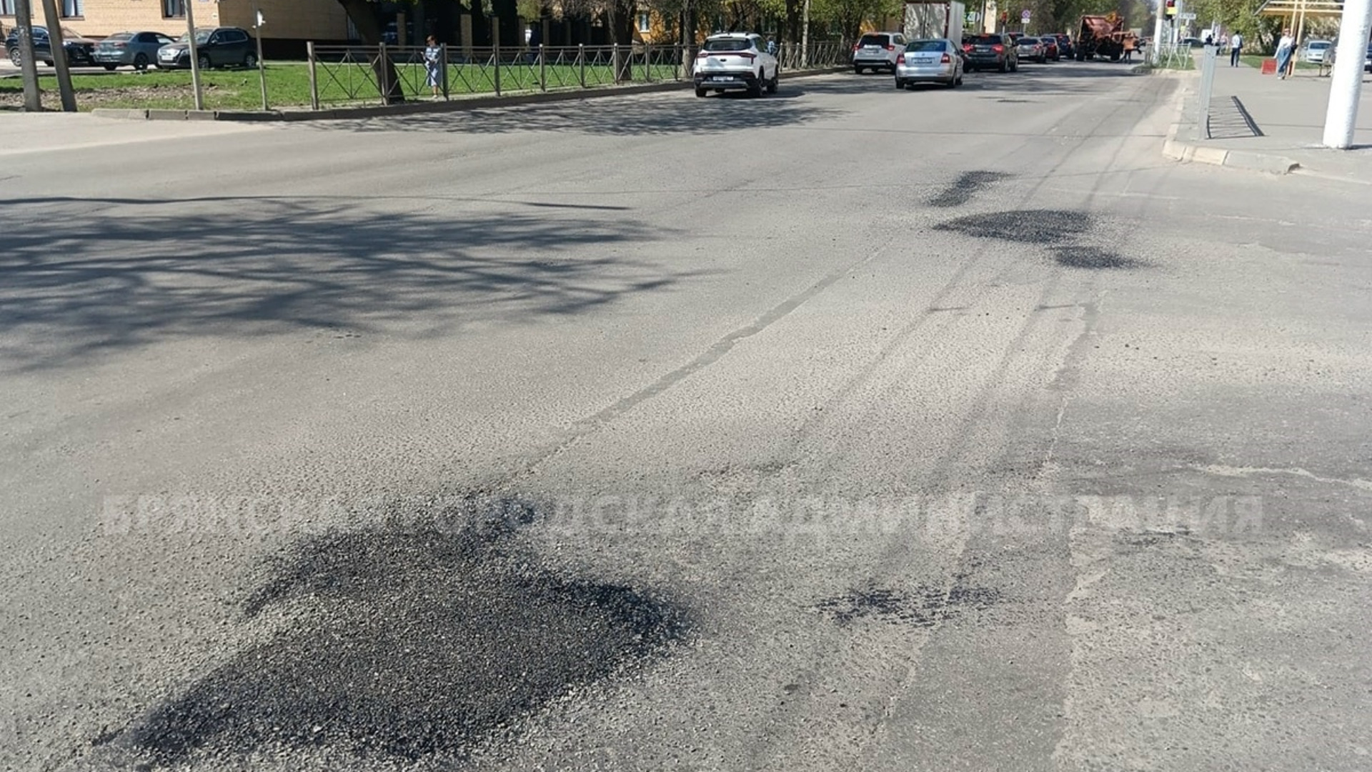 В Брянске с начала года восстановили более 20 тысяч квадратных метров асфальта
