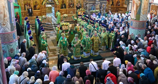 Состоялось торжественное богослужение в честь памяти преподобного Олега Брянского 