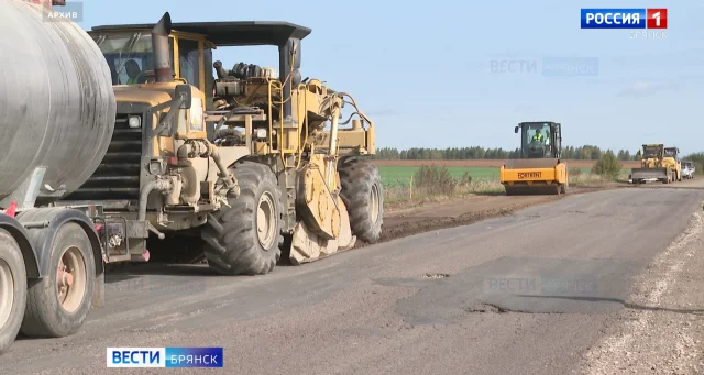 Брянская трасса на Трубчевск: 8,5 км нового асфальта по нацпроекту
