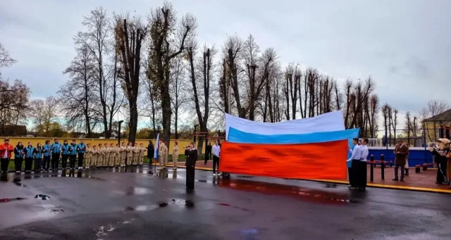 В Любохне открыли новую спортивную площадку в рамках федерального проекта