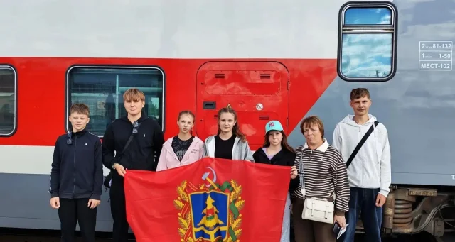 Брянские школьники отправились на президентские состязания  в "Орленке"